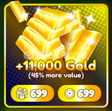 ✨Anime Reborn +11,000 Gold ✨