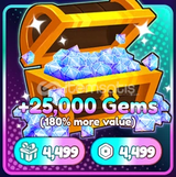 ✨Anime Reborn +25,000 Gems ✨
