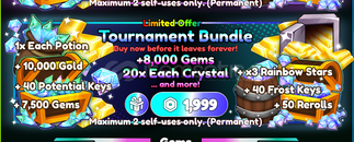Anime Reborn Tournament Bundle 
