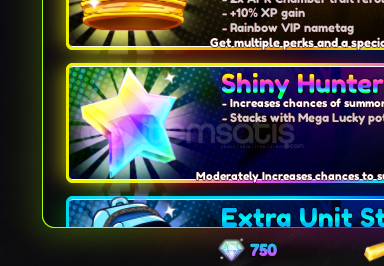 Anime Reborn Shiny Hunter GİFT Anime Reborn Shiny Hunter GİFT