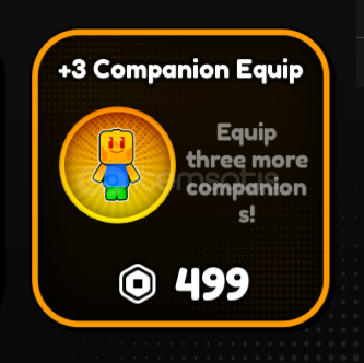 Anime Souls Simulator X +3 Companion Equip Anime Souls Simulator X +3 Companion Equip