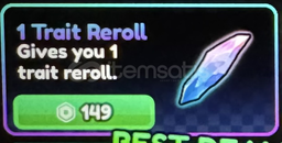 Anime Vanguard 1 Trait Reroll