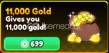 ✨Anime Vanguard 11,000 Gold✨(GİFT)