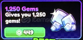 Anime Vanguard 1250 gems 