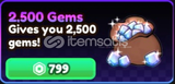 ✨Anime Vanguard 2,500 Gems✨(GİFT)