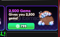 Anime Vanguards : 2500 Gems GİFT