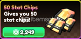 ✨Anime Vanguard 50 Stats Chips✨(GİFT)