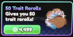 Anime Vanguard 50 Trait Rerolls