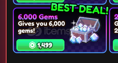 Anime Vanguards : 6000 Gems GİFT
