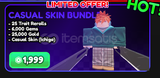 ✨Anime Vanguard CASUAL SKIN BUNDLE✨