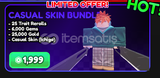 ✨Anime Vanguard CASUAL SKIN BUNDLE✨