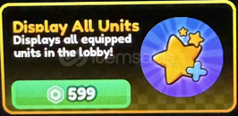 Anime Vanguard Display All Units