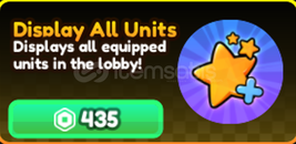 ⭐ Anime Vanguard Display All Units⭐