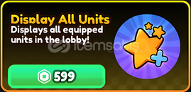 ✨Anime Vanguard Display All Units | EN UCUZ✨