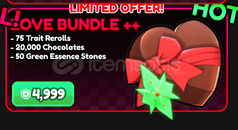 Anime Vanguards : Love Bundle ++ Bundle GİFT