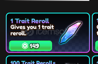 Anime Vanguards 1 Trait Reroll