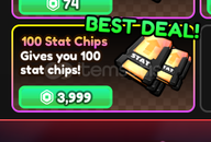 Anime Vanguards 100 Stat Chips Anime Vanguards 100 Stat Chips