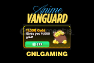 Anime Vanguards | 11000 Gold