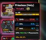Anime Vanguards 2 Godly Stat Priestess EVO