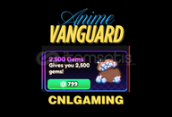 Anime Vanguards | 2500 Gems