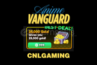 Anime Vanguards | 25000 Gold