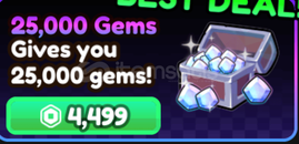Anime Vanguards 25k Gems