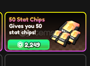 Anime Vanguards 50 Stat Chips Anime Vanguards 50 Stat Chips