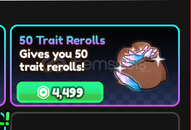 Anime Vanguards 50 Trait Reroll