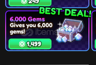 Anime Vanguards 6000 Gems