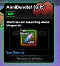 Anime Vanguards Anni Bundle 1 Anime Vanguards Anni Bundle 1