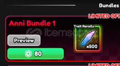 Anime Vanguards Anni Bundle 1 