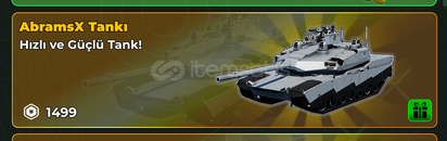 ⭐War Tycoon AbramsX Tank⭐