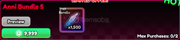 ⭐Anime Vanguards Anni Bundle 5⭐