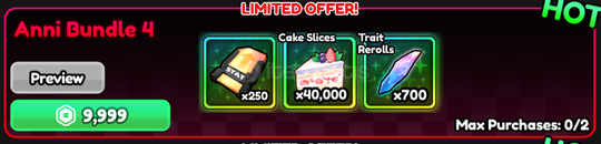 Anime Vanguards Anni Bundle 4