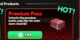 Anime Vanguards Battlepass / Premium Pass