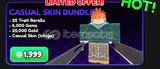 Anime Vanguards Casual Skin Bundle