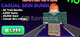 Anime Vanguards Casual Skın Bundle