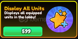 ✅​ [Anime Vanguards] Display All Units