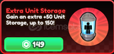Anime Vanguards Extra Unit Storage