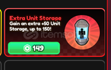 Anime Vanguards Extra Unit Storage ❗️EN UCUZU❗️