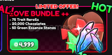 Anime Vanguards Love Bundle++