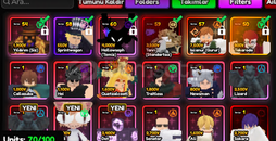 Anime Vanguards mükemmel hesap