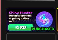 Anime Vanguards Shiny Hunter