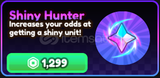 Anime Vanguards Shiny Hunter 