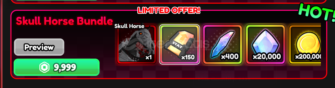 Anime Vanguards / Skull Horse Bundle Anime Vanguards / Skull Horse Bundle