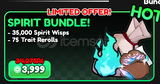 Anime Vanguards Spirit Bundle