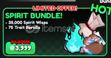 Anime Vanguards Spirit Bundle [EN UCUZ]