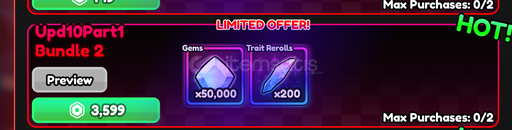 Anime Vanguards Upd10Part1 Bundle 2