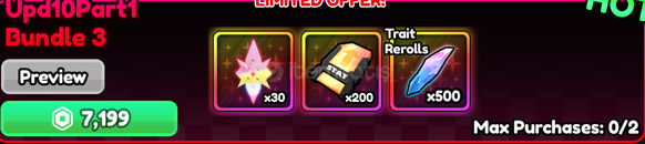 Anime Vanguards Upd10Part1 Bundle 3