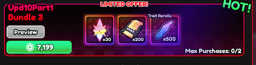 Anime Vanguards Upd10Part1 Bundle 3 